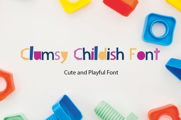Clumsy Childish: The Squared, Robotic Display Font That Bridges Play and Precision