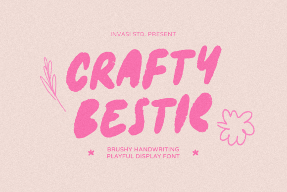 Crafty Bestie: The Friendly Font for Every Creative Project