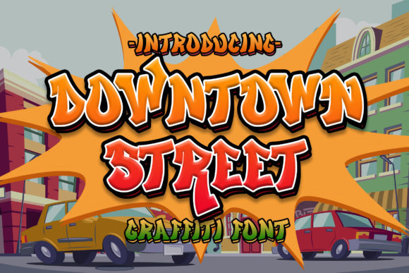 Downtown Street: Elevate Your Designs with Bold Typography