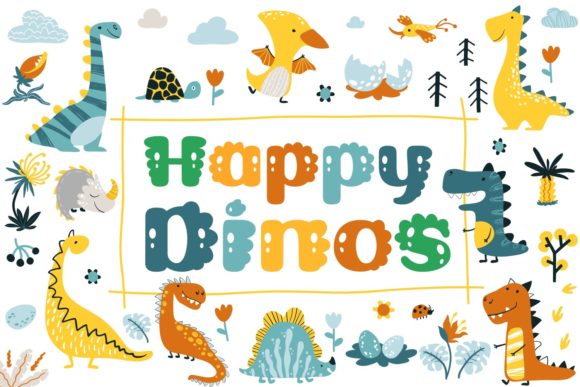 Elevating Brand Identity and Engagement Through the Playful Precision of Happy Dinos