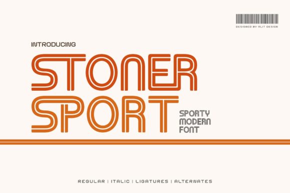 Evaluating Stoner Sport: A Retro Display Font for High-Impact Design