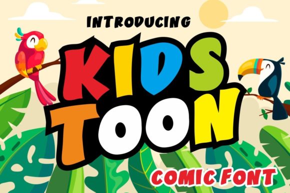 Kids Toon: The Friendly Display Font for Every Project