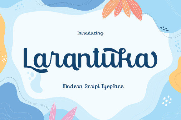Larantuka: Elevating Visual Communication with a PUA-Encoded Display Typeface