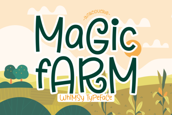 Magic Farm: Elevating Your Design Projects with a Quirky, Adaptable Display Font