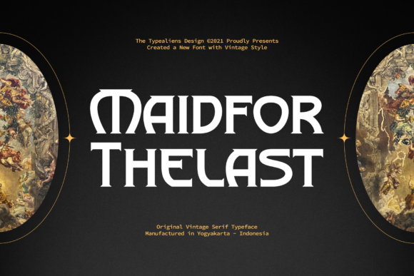 Maidfor Thelast Font Evaluation
