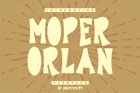 Moper Orlan: Elevate Your Designs with Bold Typography
