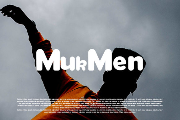 Mukmen: The Bold Display Font for High-Impact Design