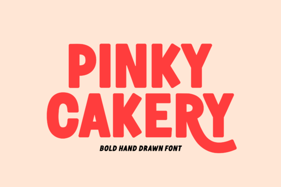 Pinky Cakery: Strategic Typography for Distinctive Brand Identity