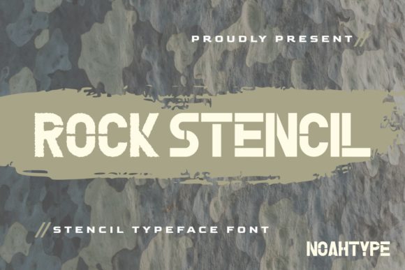 Rock Stencil: Injecting Gritty Street and Horror Vibes Into Your Design Projects