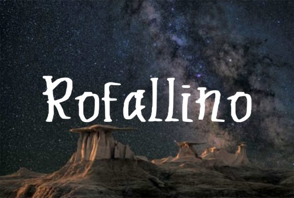 Rofallino: The Unique Display Font for Bold Designs