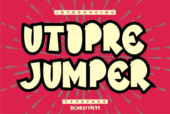 Utopre Jumper: Why This Bold Display Font Is the Secret Weapon for High-Impact Design